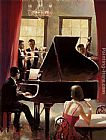 Brent Heighton Piano Jazz painting